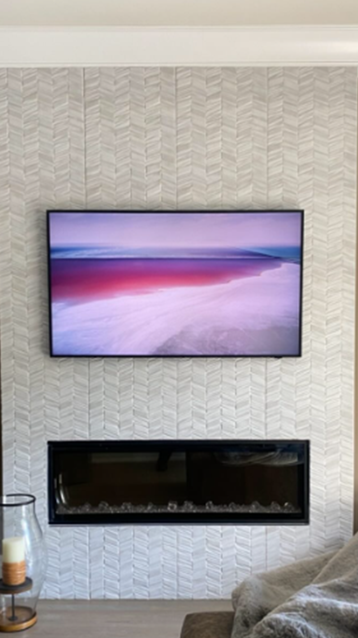 Fireplace Tile Installation